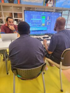 Deezle_Reaux_Teaching JJIC student How To Make A Beat_